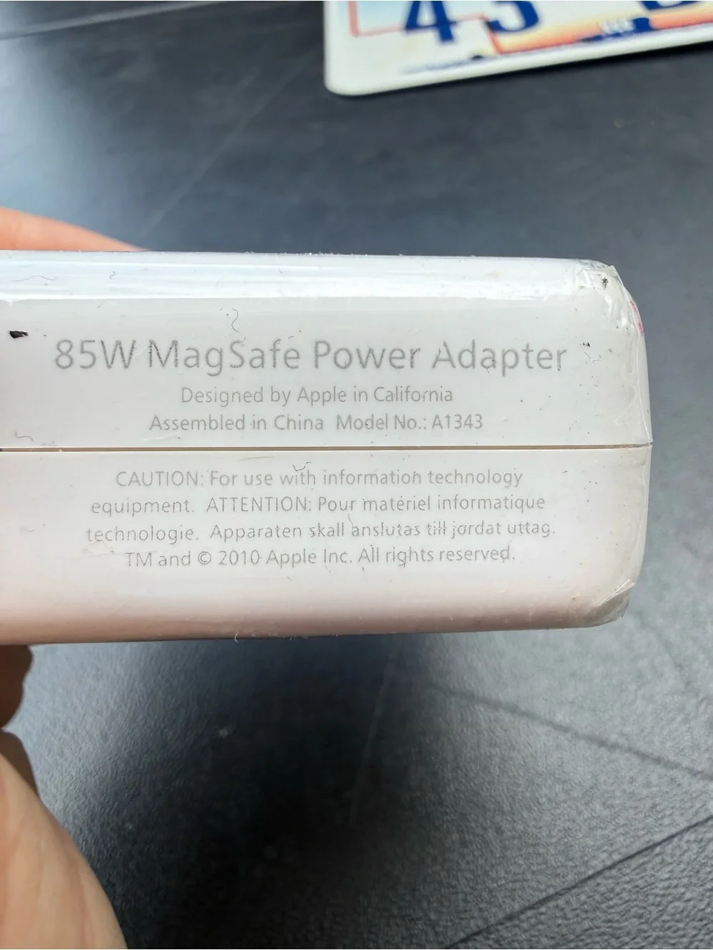Magsafe Power Adapter 85W MS1 For Macbook 1343 Grade A